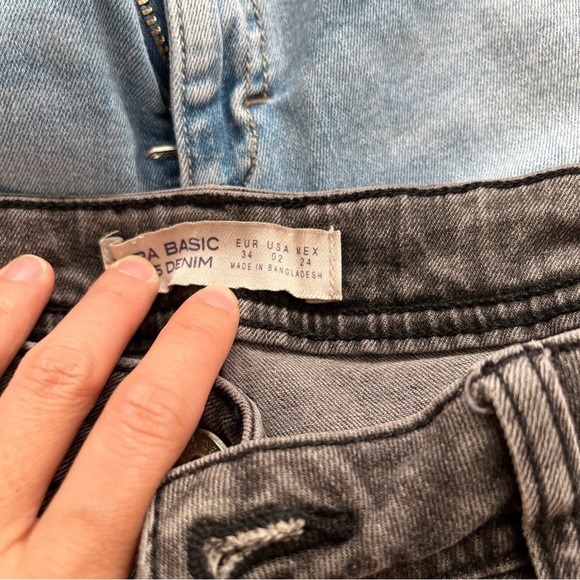 Zara Bundle Lot Skinny Jeans Sz 2 and 6 - Picture 7 of 10